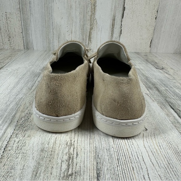 Franco Sarto Suede Slip On Loafers Tassel Detail #218 - Picture 5 of 9